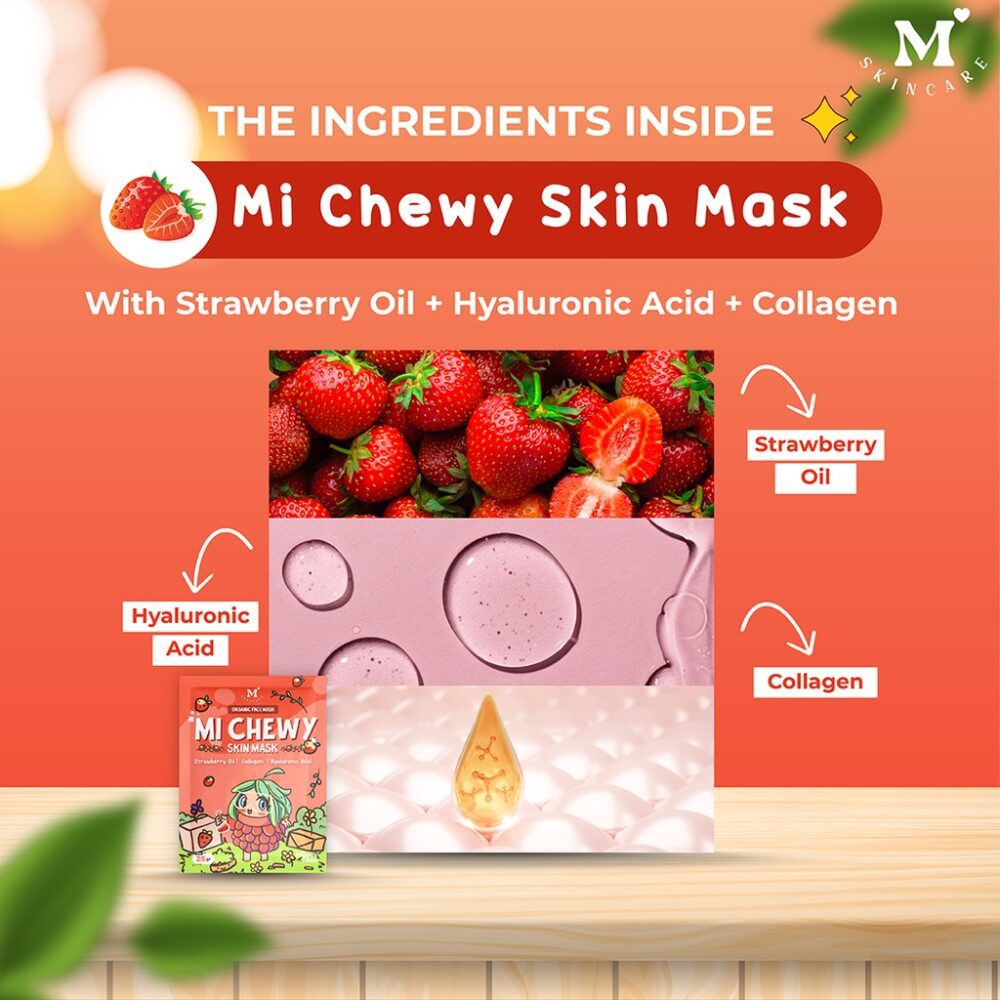MILOVE SKIN Organic Face Mask - Gambar 5