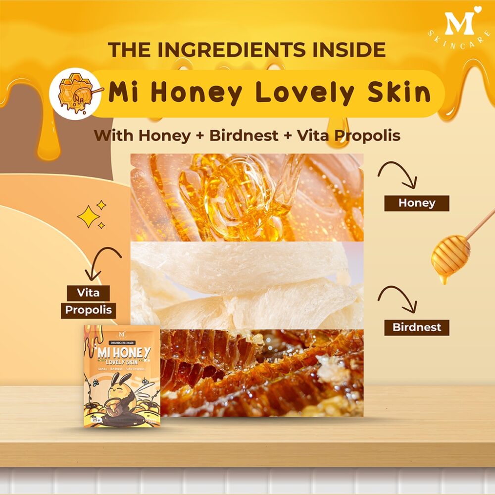 MILOVE SKIN Organic Face Mask - Gambar 6