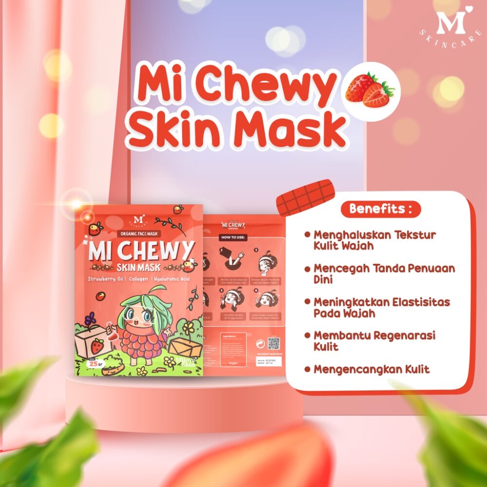 MILOVE SKIN Organic Face Mask - Gambar 3