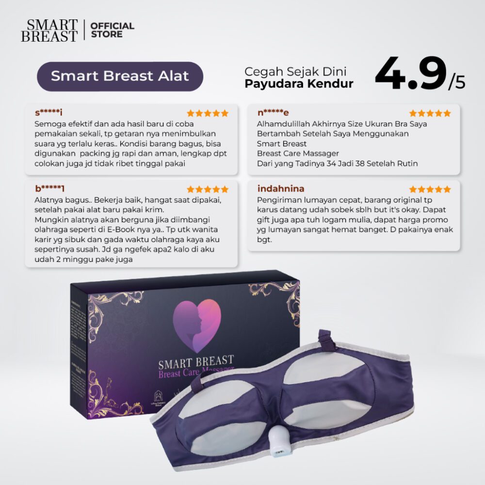 Smart Breast - Alat Pembesar dan Pengencang Payudara - Gambar 4