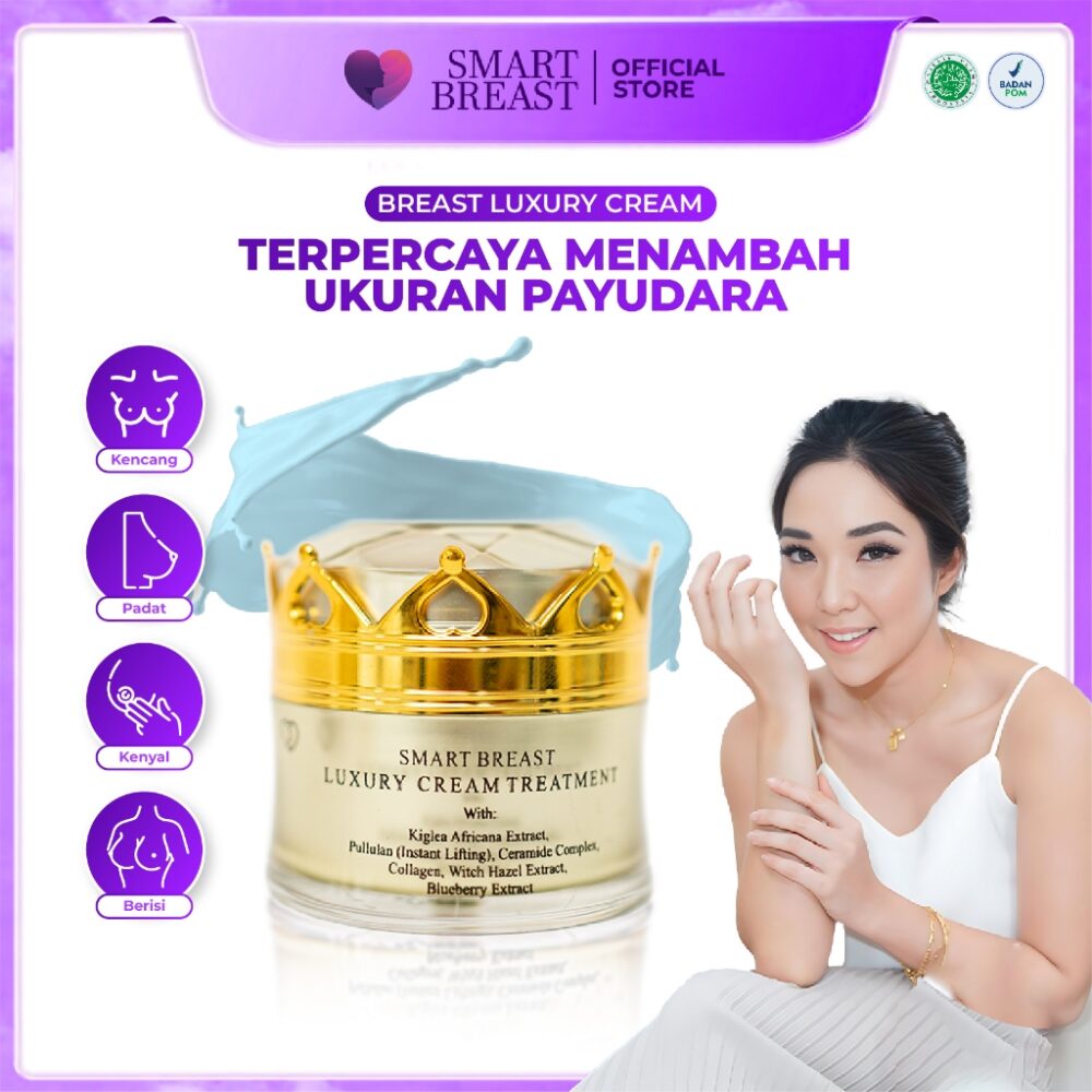 Smart Breast Cream Pembesar & Pengencang Payudara Terbaik - Smart Breast Luxury Cream - Gambar 2