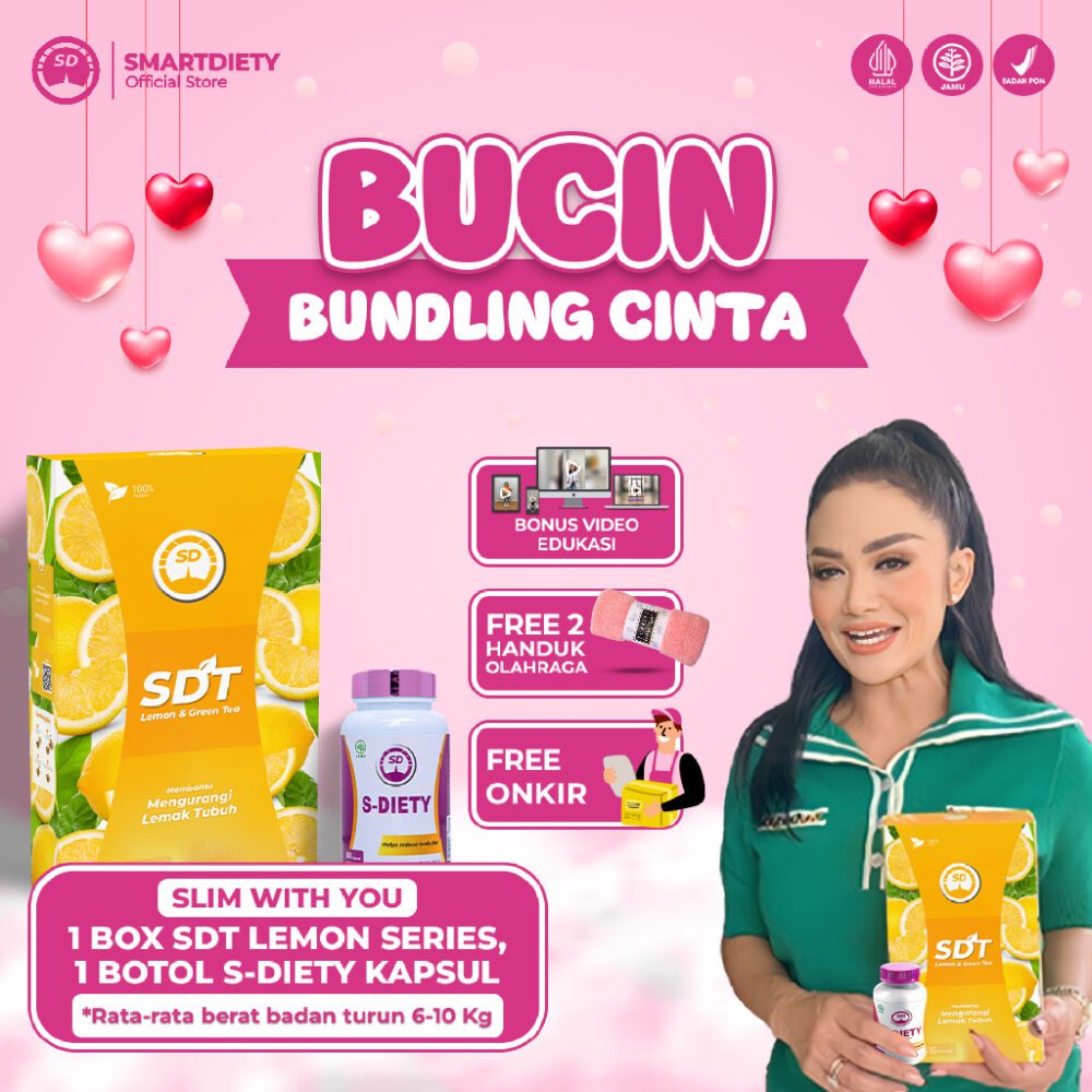 Smart Diety - Paket Smart Detox Tea Yellow Series+ Sdiety Kapsul