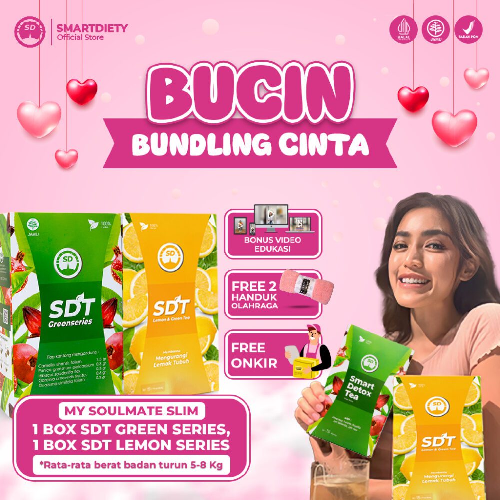 Smart Diety - Paket Diet Combo ( S-Diety + Smart Detox Tea Green Series + Smart Detox Tea Yellow Series )