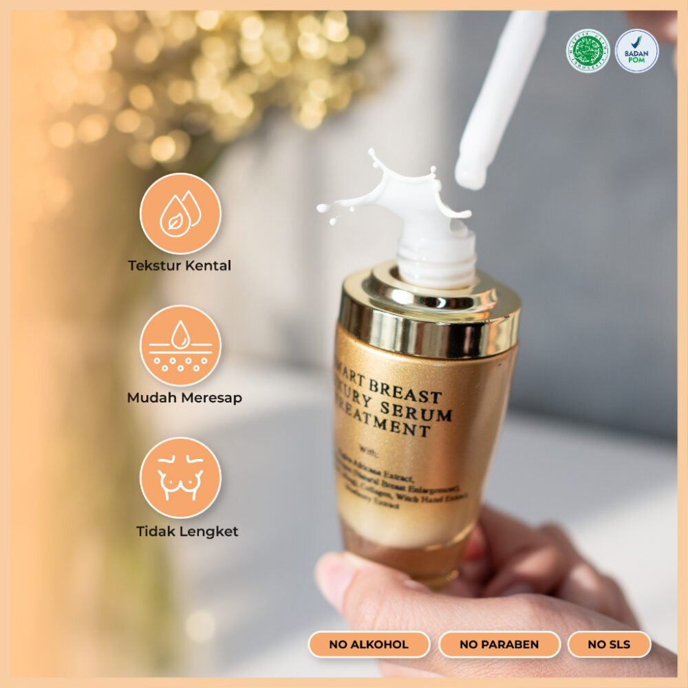 Serum Pembesar & Pengencang Payudara Terbaik - Smart Breast Luxury Serum PROMO - Gambar 3