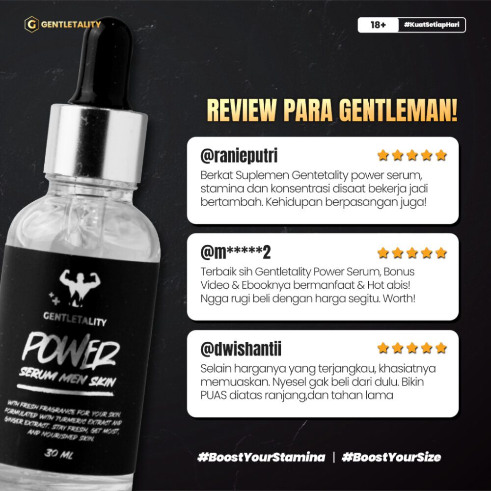 GENTLETALITY - Power Serum - Gambar 6