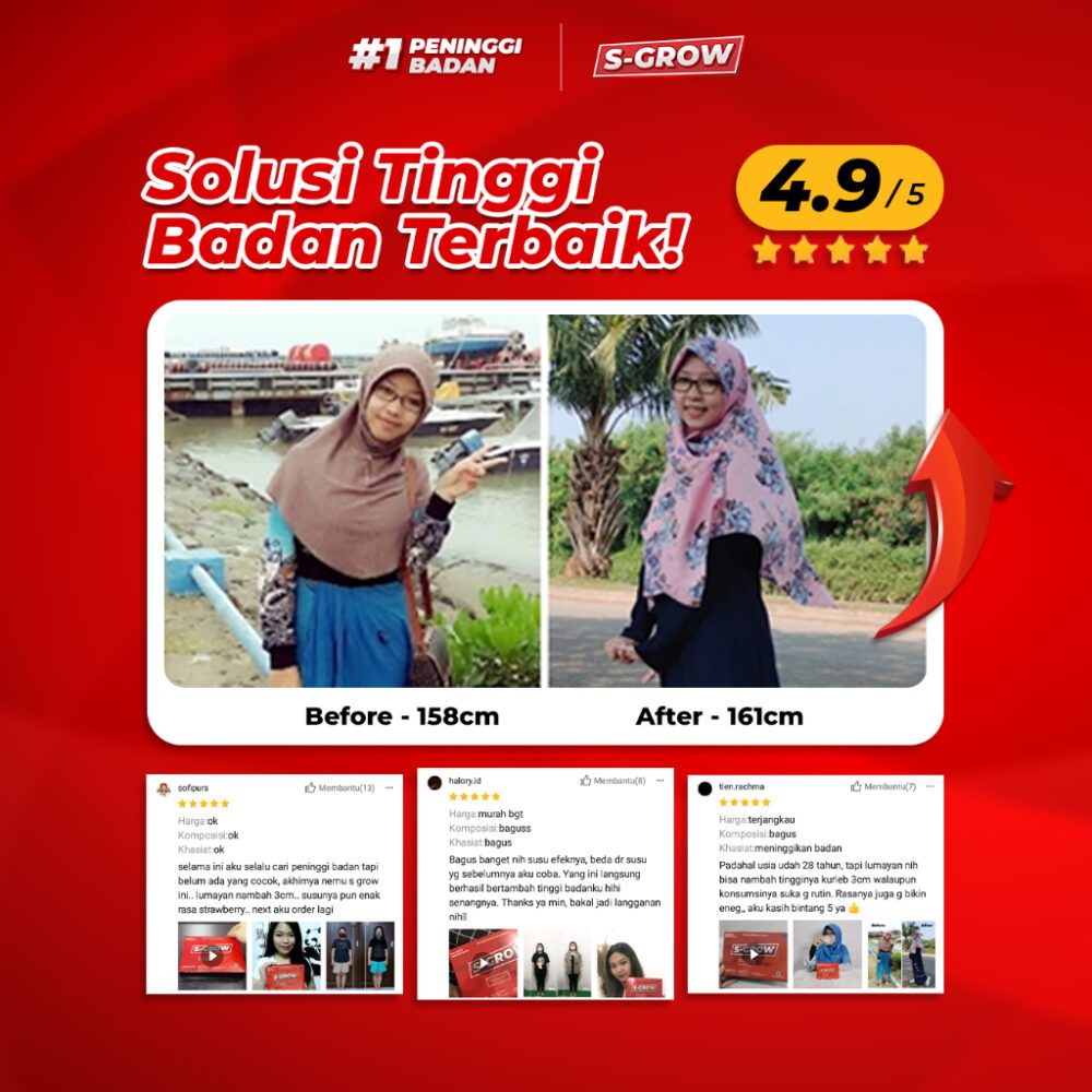 Paket Usaha Reseller S-Grow - isi 10 BOX S-GROW - Gambar 7