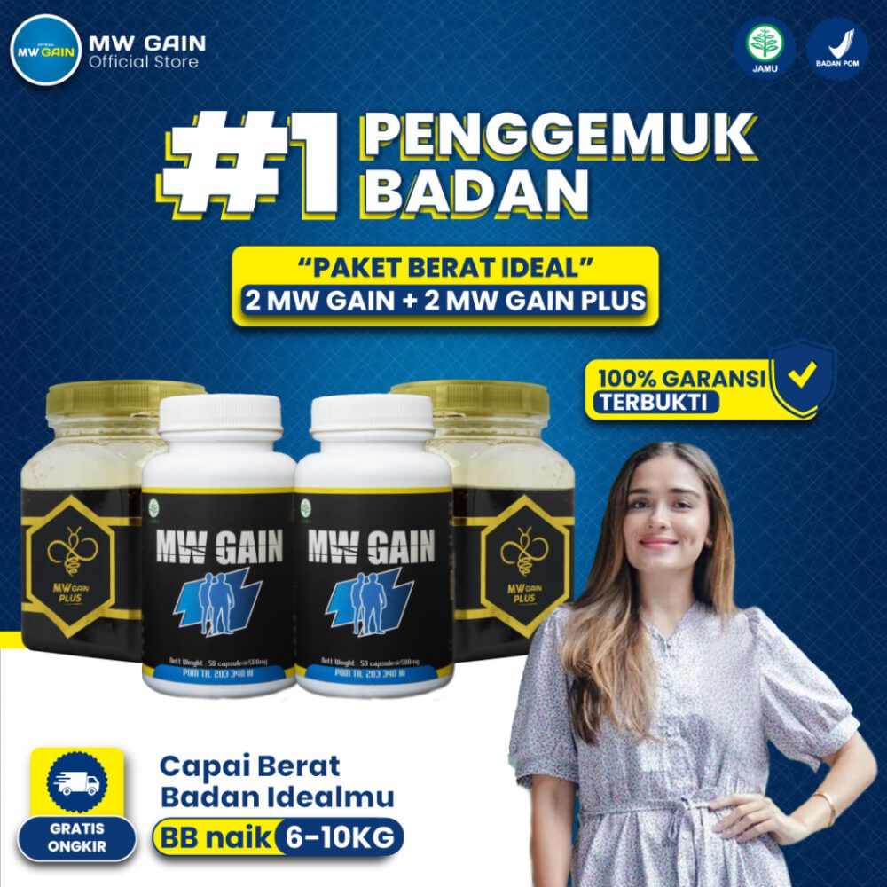 Paket BB Ideal - 2 MW Gain isi 50 + 2 MW Gain Plus