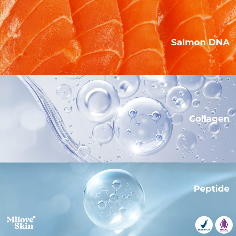 Milove Skin - Mi DNA (Masker Wajah Organik Solusi Kulit Kusam, Garis Halus, Dsb) - Gambar 3
