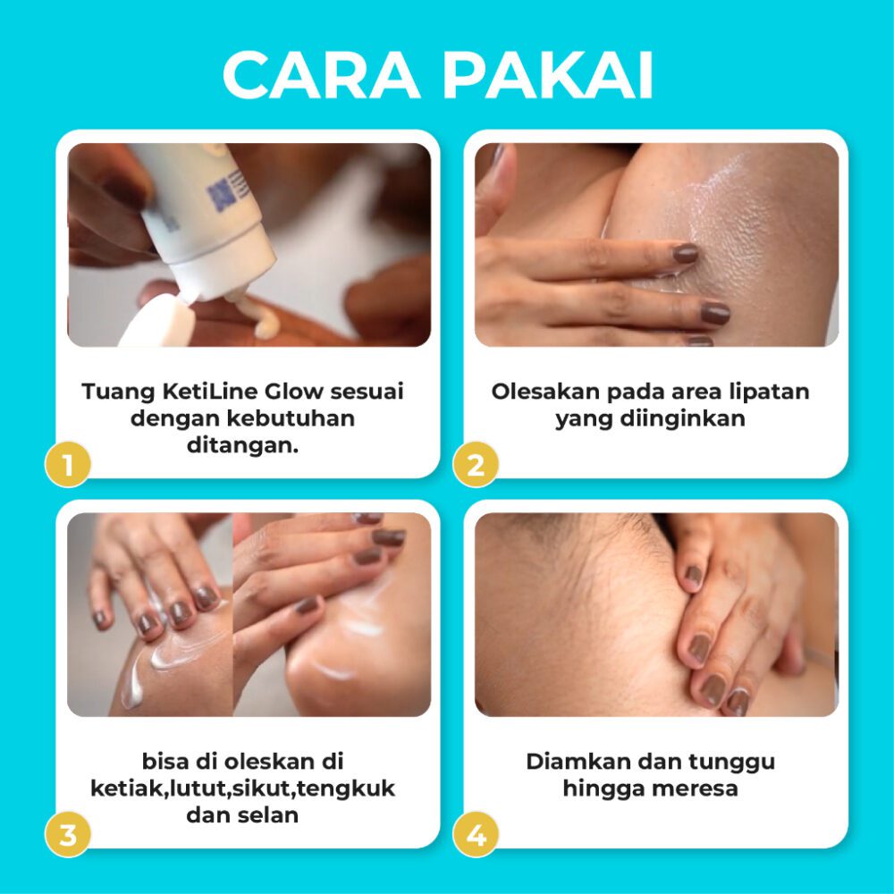 Smart Breast Keti Line Glow Brightening Cream | Pemutih Ketiak, Selangkangan, Siku, Lutut dan Leher - Gambar 7