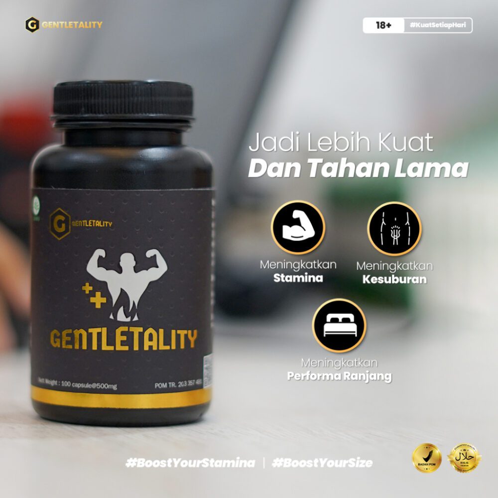 Paket Usaha Reseller Gentletality - Kapsul Strong