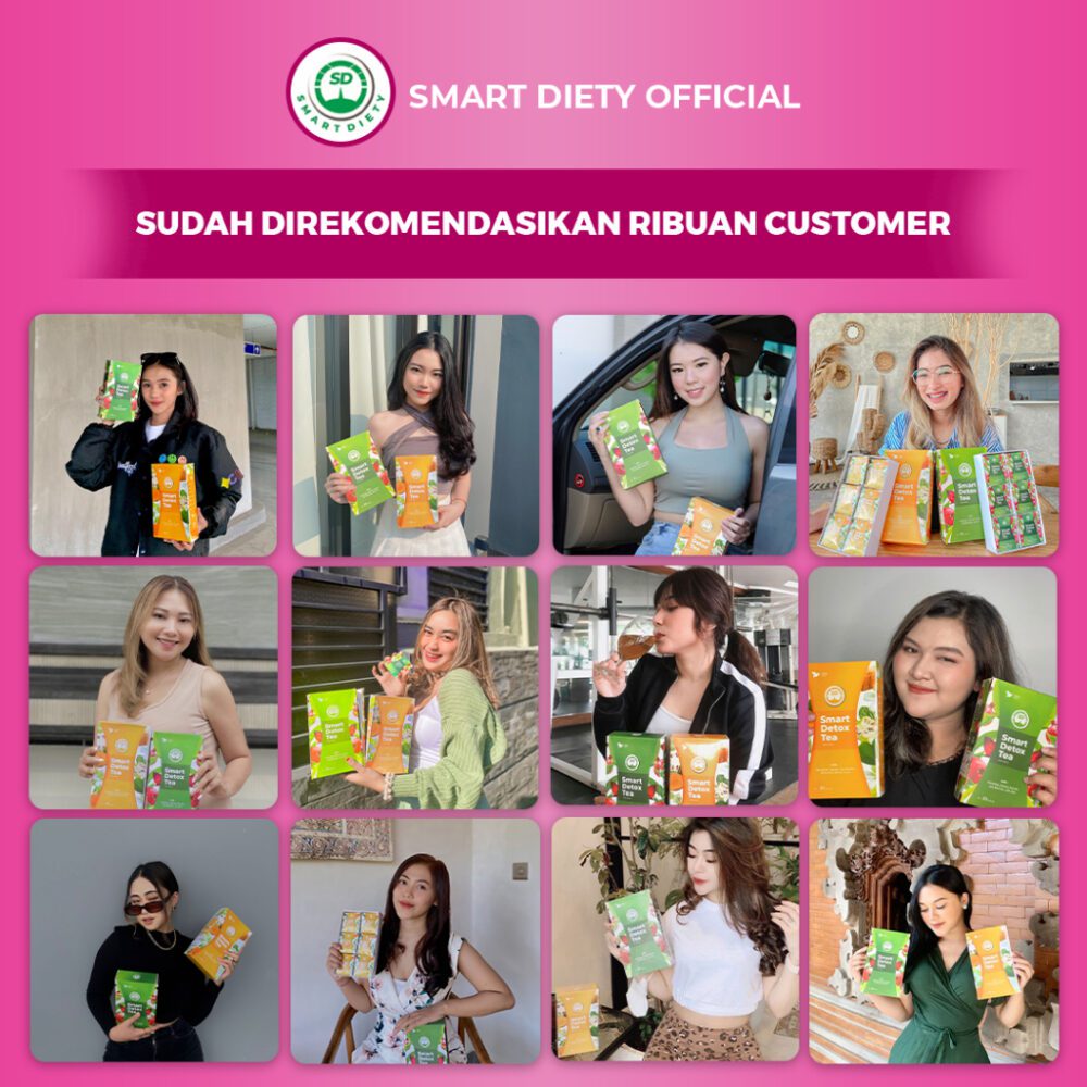 Smartdiety - Smart Detox Tea Green Series - Teh Diet Herbal - Gambar 6