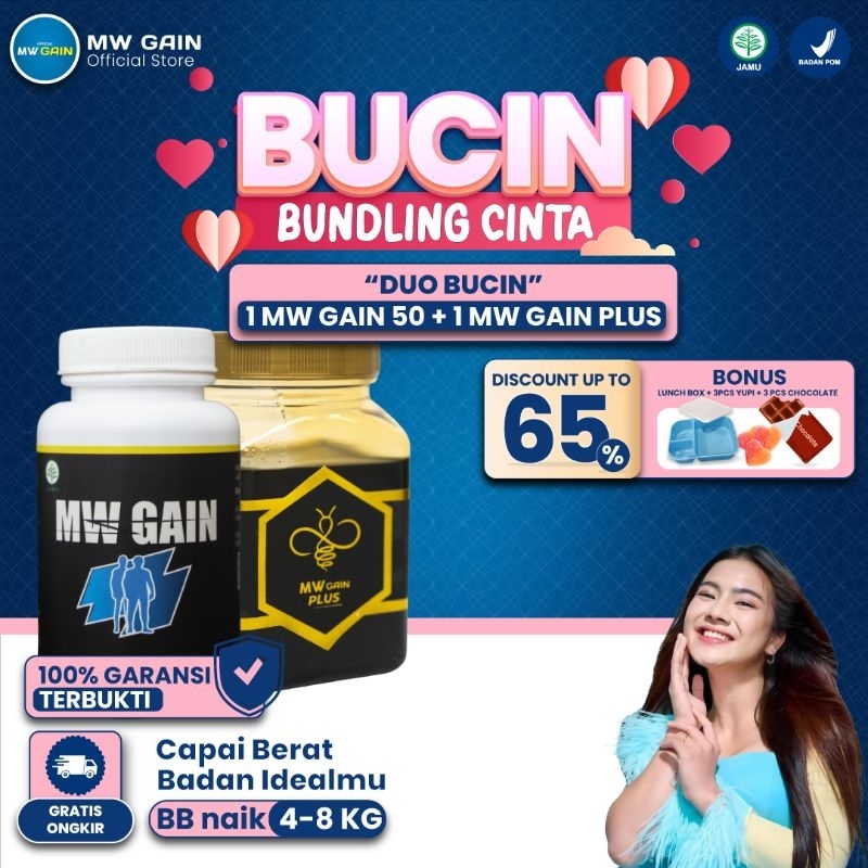 Master Weight Gain - Paket Gold [MWG isi 50 kapsul + MWG Plus]