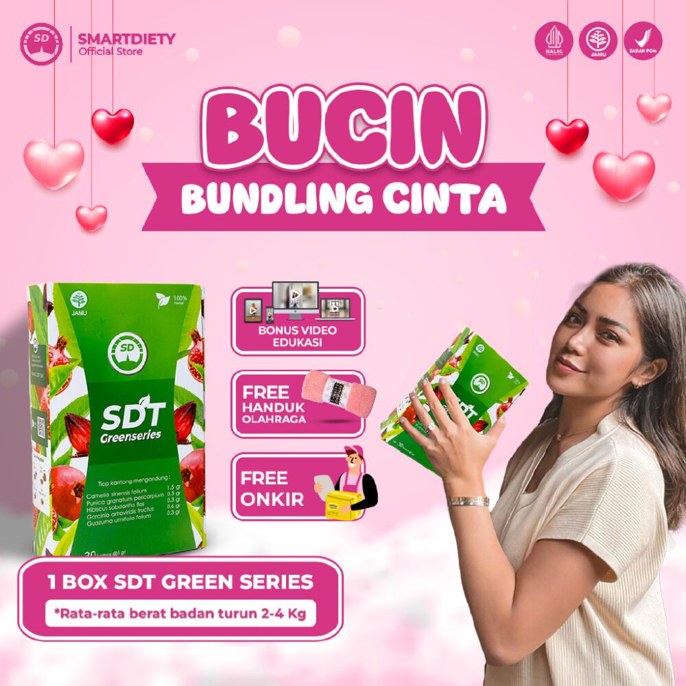 PAKET RESELLER SMART DETOX TEA GREEN SERIES @10 PCS