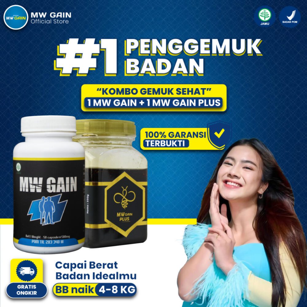 Master Weight Gain - Paket Gold [MWG isi 50 kapsul + MWG Plus] - Gambar 2