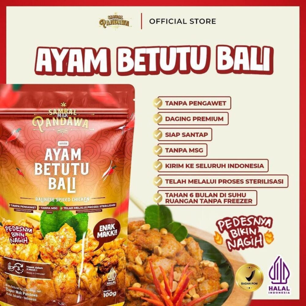 Paket Coba Coba Sambal Mak Pandawa@100gr - Gambar 8