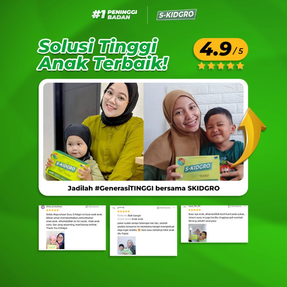 Paket Usaha Reseller S-Grow - isi 10 BOX S-KIDGRO