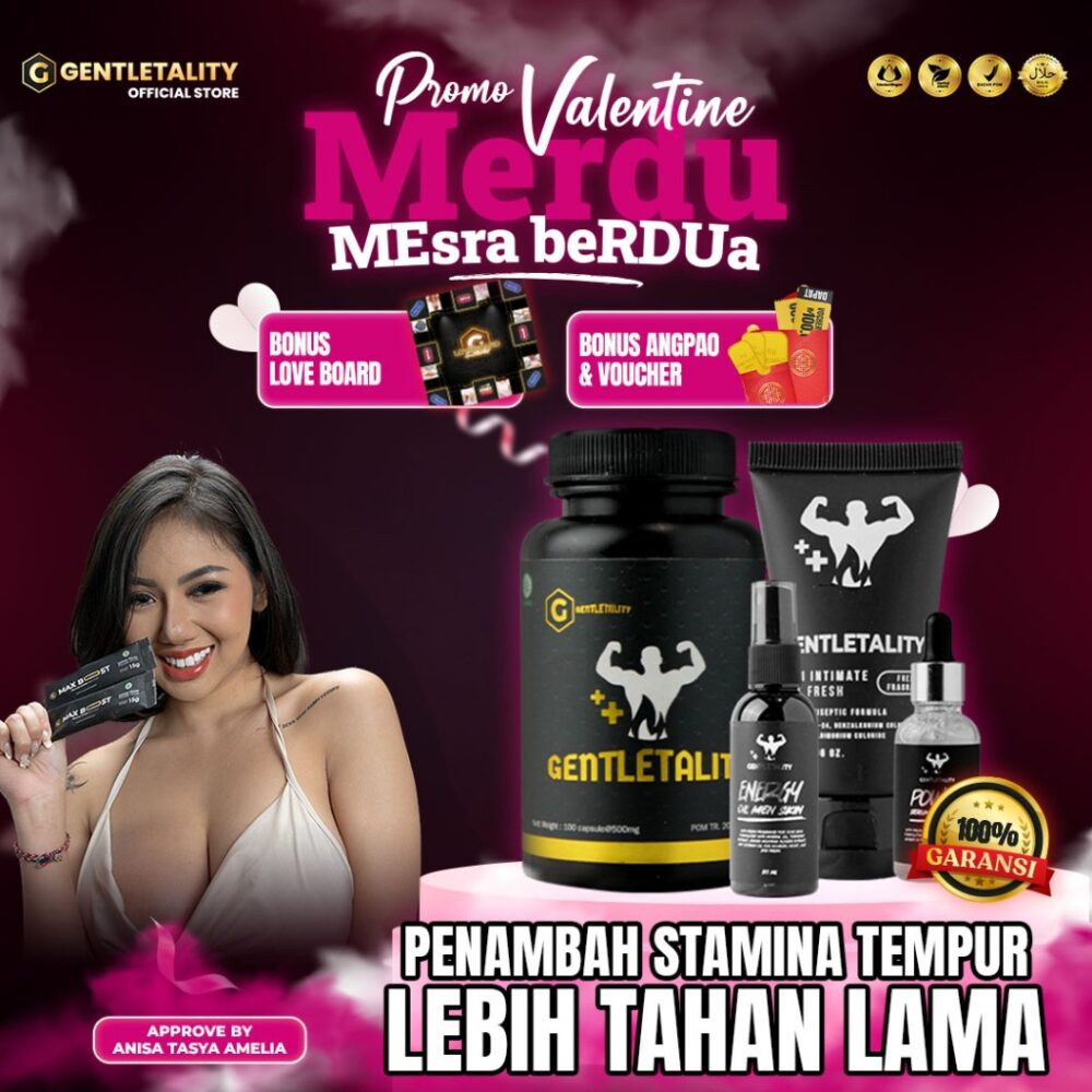 GENTLETALITY - Platinum Package Obat Kuat Luar Dan Dalam Penambah Ukuran Dan Durasi