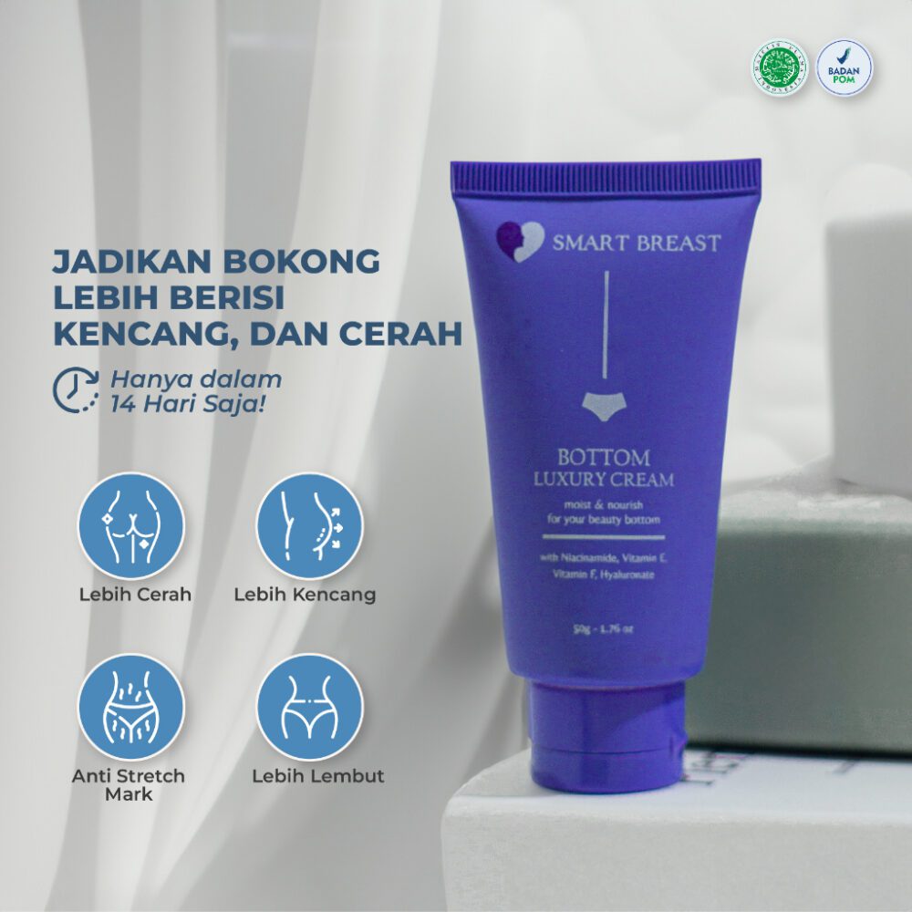 Smart Breast Bottom Luxury Cream - Cream Pengencang Pembesar Bokong - Gambar 4