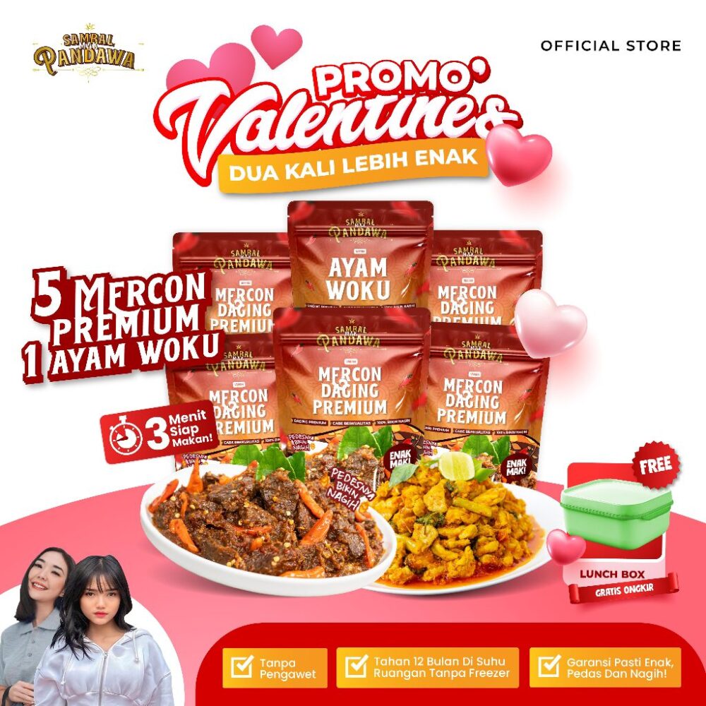 Paket 5 Daging Mercon + 1 Ayam Woku (Paket New Promo ADS)