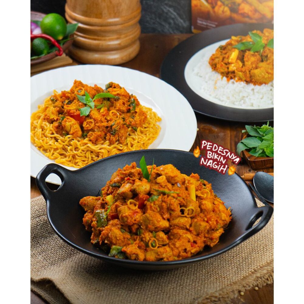 Sambal Mak Pandawa - 3 Pack Ayam Woku @100gr - Gambar 3