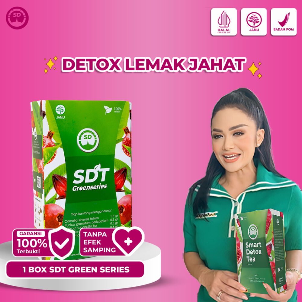 PAKET RESELLER SMART DETOX TEA GREEN SERIES @10 PCS - Gambar 2