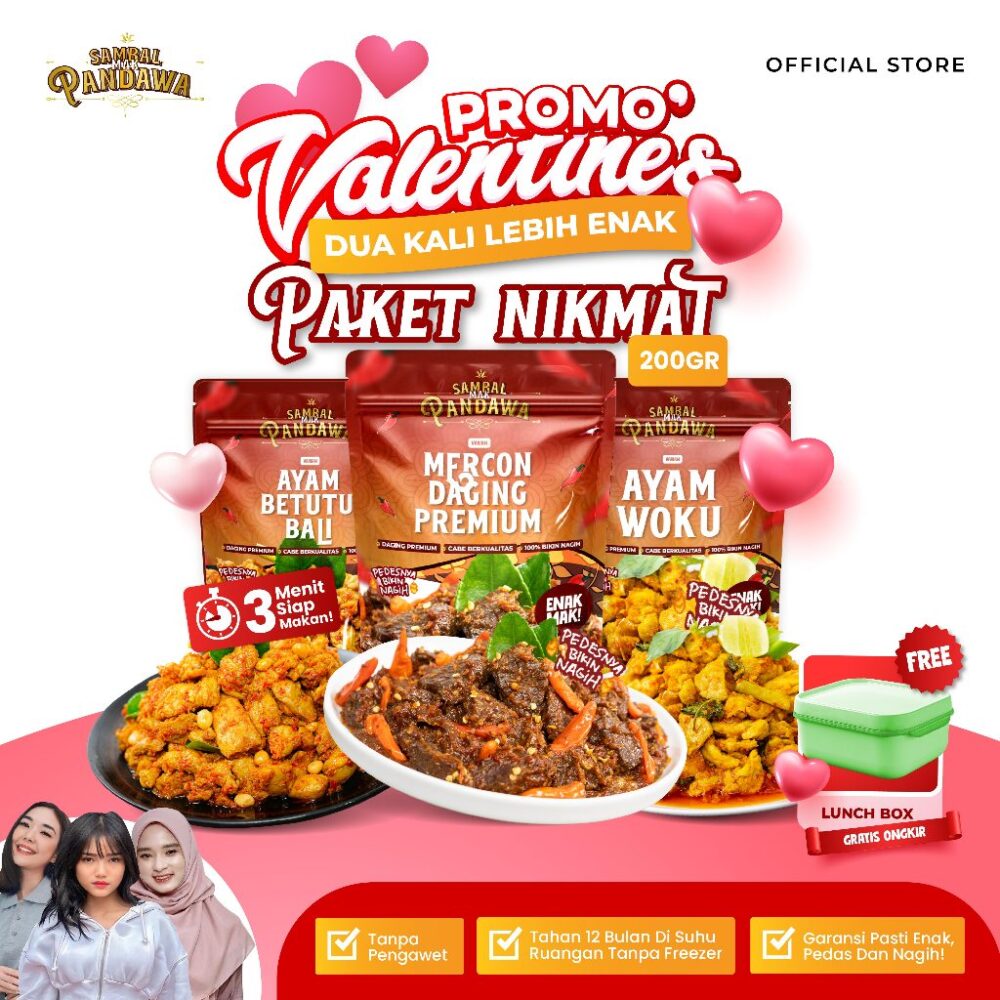 Paket Sambal Mak Pandawa 200 gram