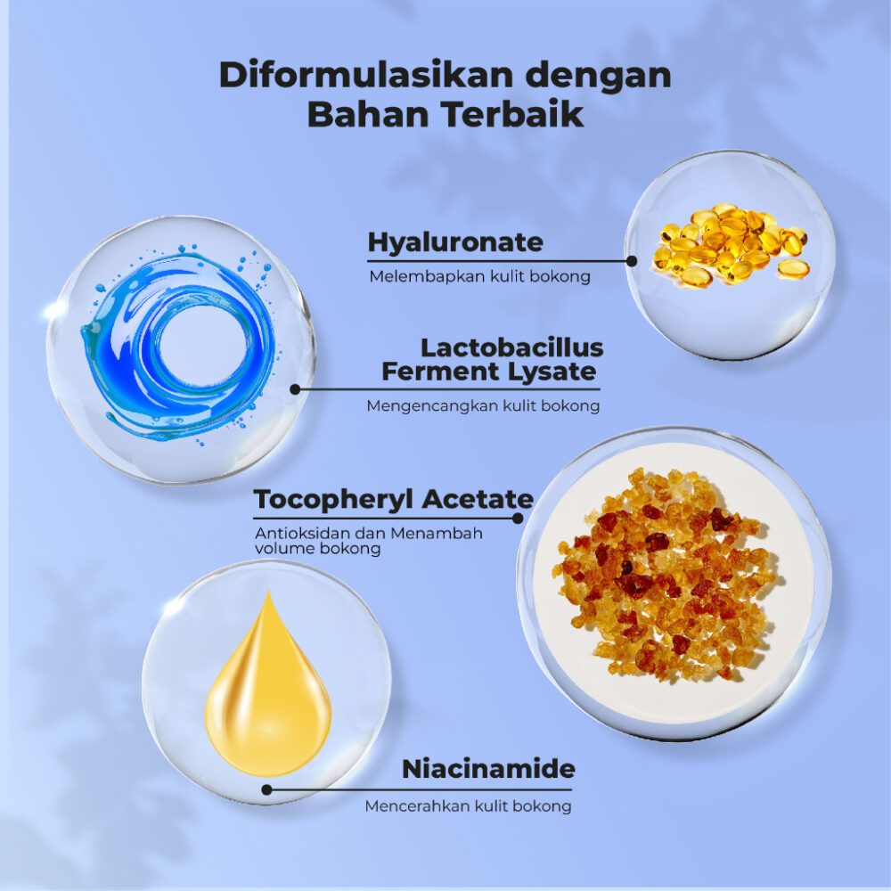 Smart Breast Bottom Luxury Cream - Cream Pengencang Pembesar Bokong - Gambar 5