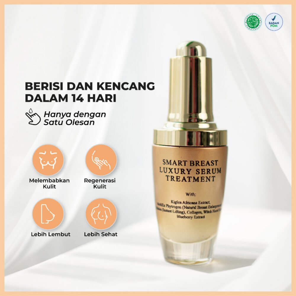 Serum Pembesar & Pengencang Payudara Terbaik - Smart Breast Luxury Serum PROMO - Gambar 4