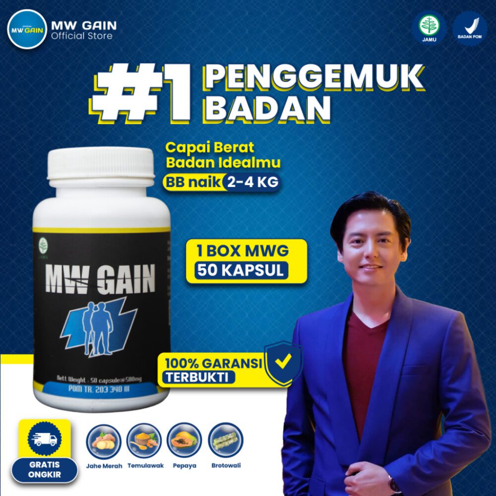 PROMO Master Weight Gain Isi 50 Penggemuk Badan Terbaik Kapsul - Gambar 2