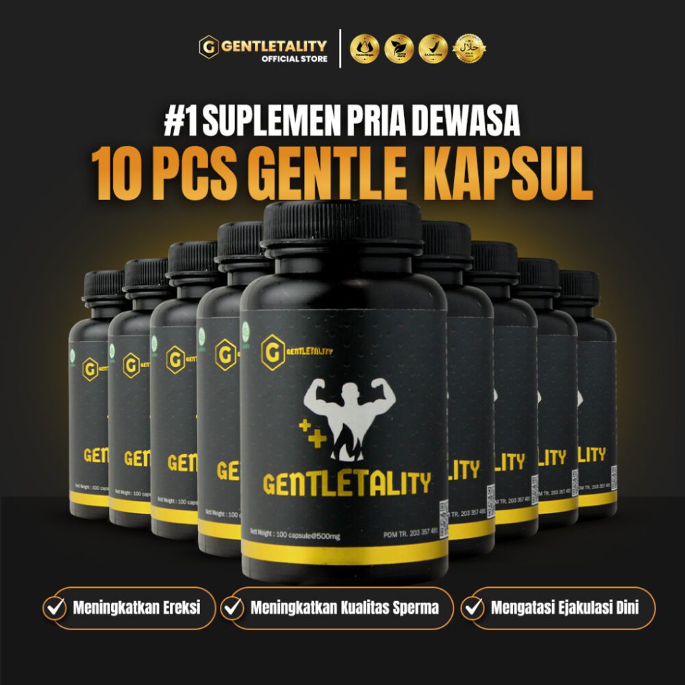 Paket Usaha Reseller Gentletality - Kapsul Strong