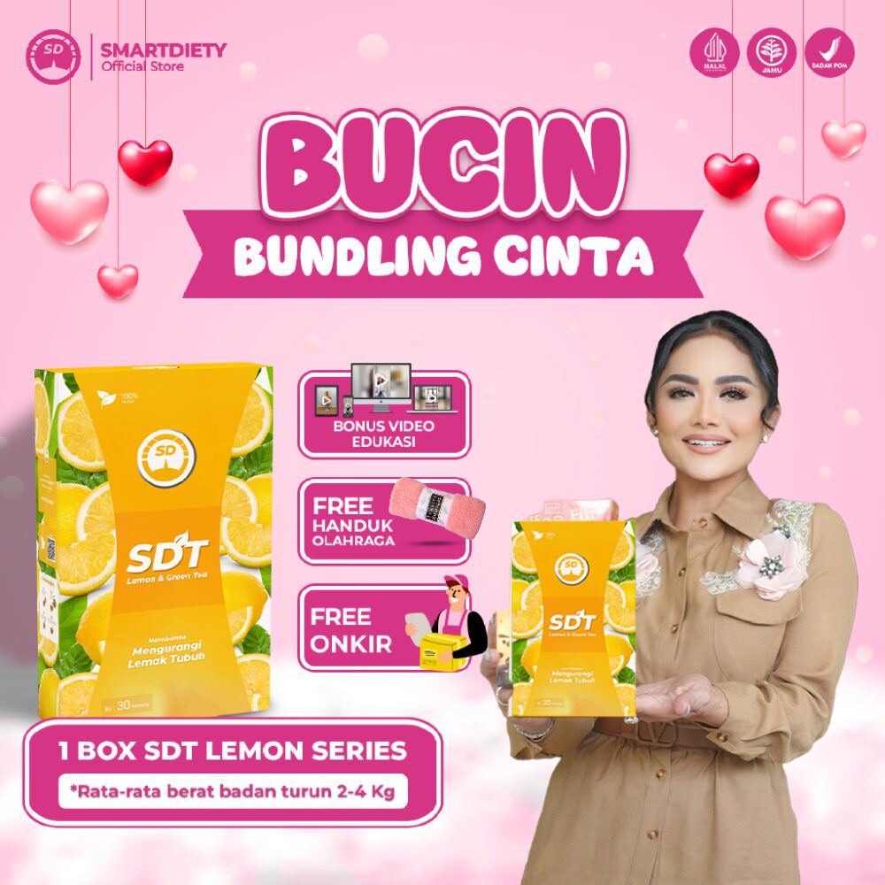 PAKET RESELLER SMART DETOX TEA LEMON SERIES @10 PCS