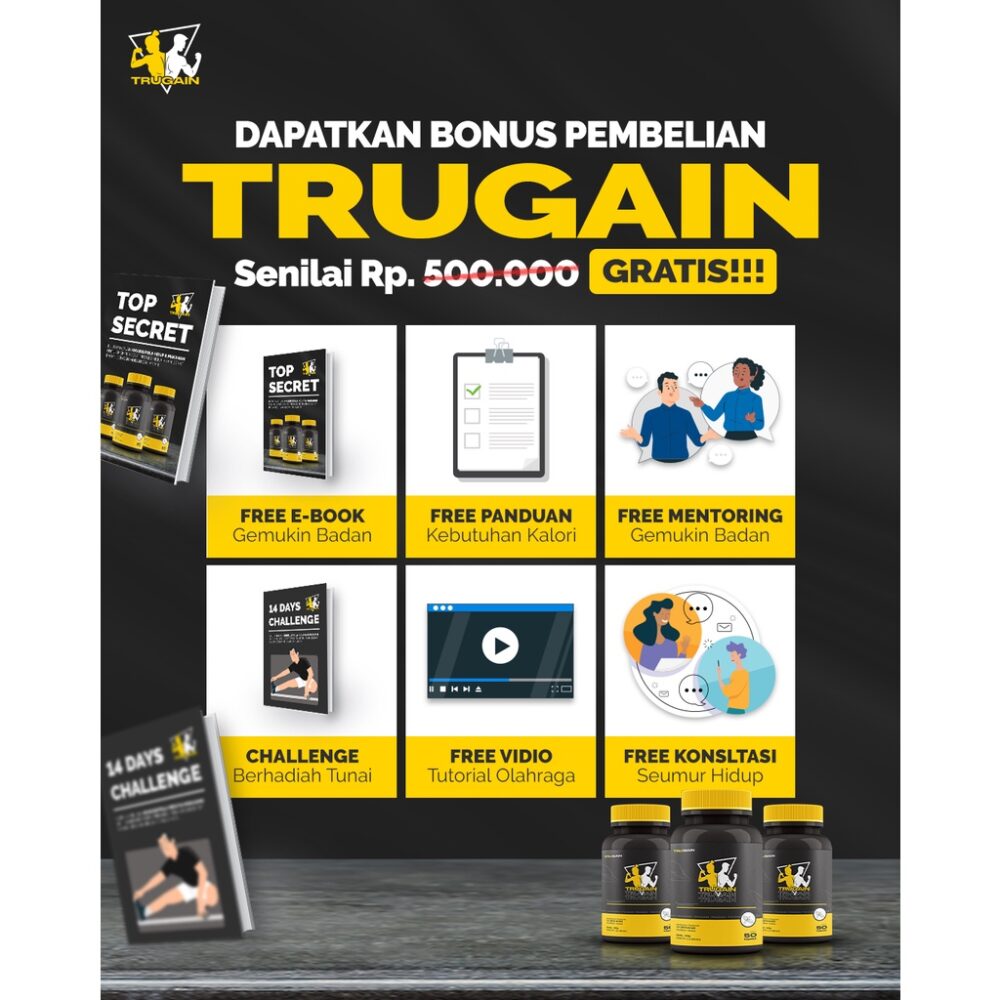PROMO TRUGAIN - PENGGEMUK BADAN HERBAL - Gambar 3