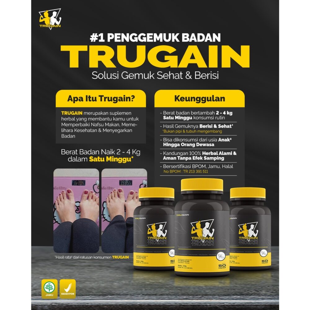 PROMO TRUGAIN - PENGGEMUK BADAN HERBAL - Gambar 4