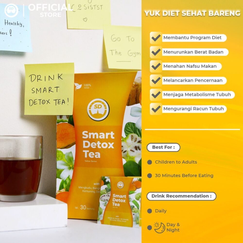 Smart Diety - Paket Smart Detox Tea - Gambar 4