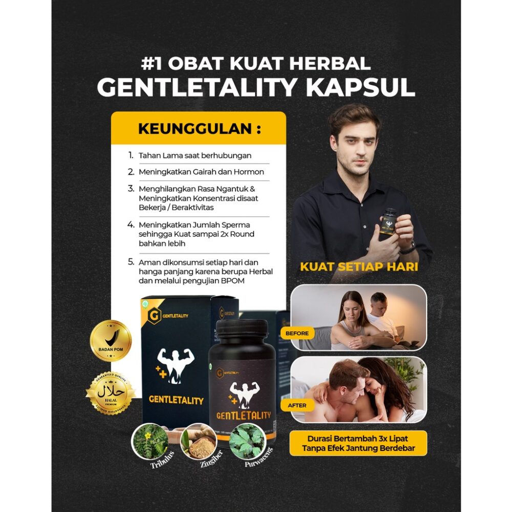 GENTLETALITY - Platinum Package Obat Kuat Luar Dan Dalam Penambah Ukuran Dan Durasi - Gambar 5